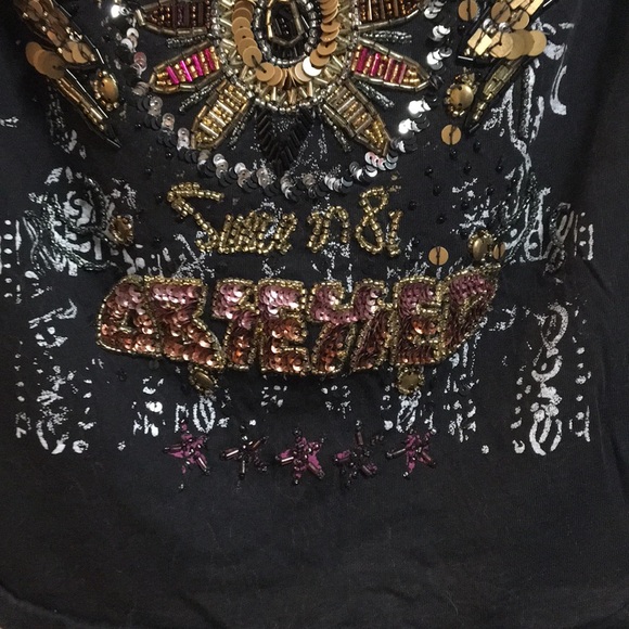 Good condition Guess long sleeve top SMALL - Picture 3 of 6